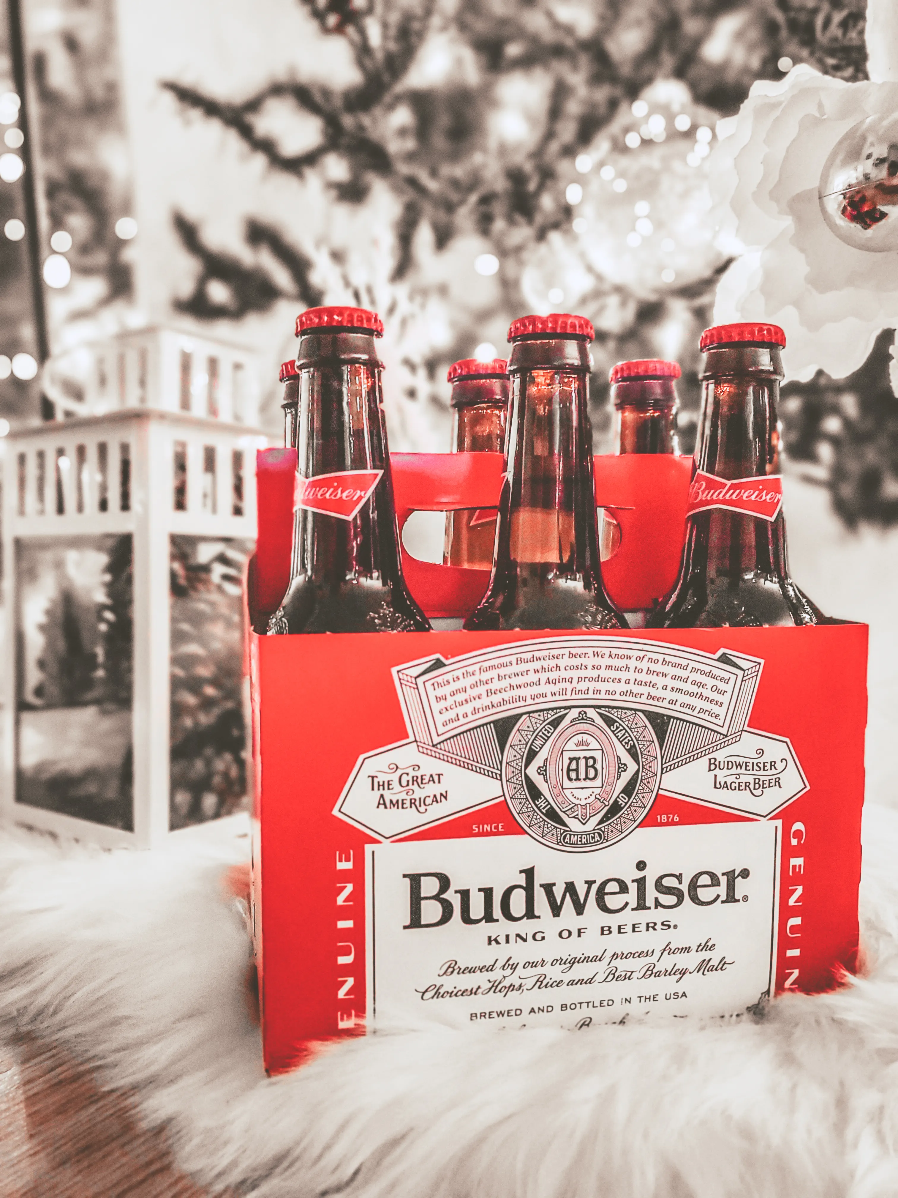 BUDWEISER 6 PK BOTTLE