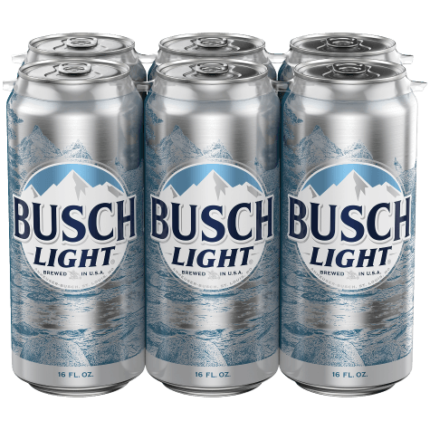 BUSCH LIGHT 6 PK CAN